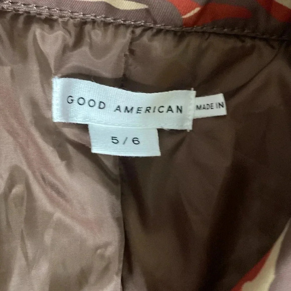 GOOD AMERICAN Camo Trucker Jacket - Picture 6 of 8